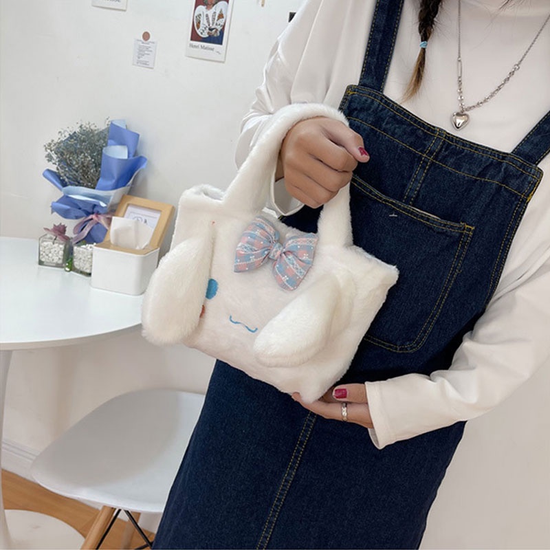 Bololo Túi Xách Đeo Vai Mềm Mại Họa Tiết Hoạt Hình Phong Cách Thời Trang Nhật Bản Và Hàn Quốc