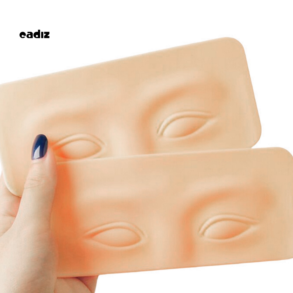 Da Nhân Tạo 3D Bằng Silicone Dày Không Để Lại Dấu Vết Hỗ Trợ Luyện Tập Trang Điểm Lông Mày