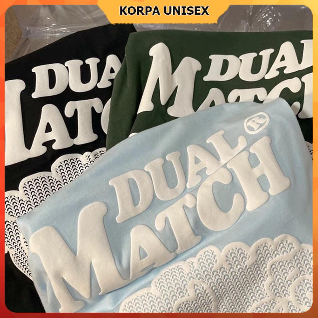 [ IN NỔI ] Áo thun tay lỡ form rộng in chú cừu DUAL MATCH a - phông ulzzang oversize unisex nam nữ