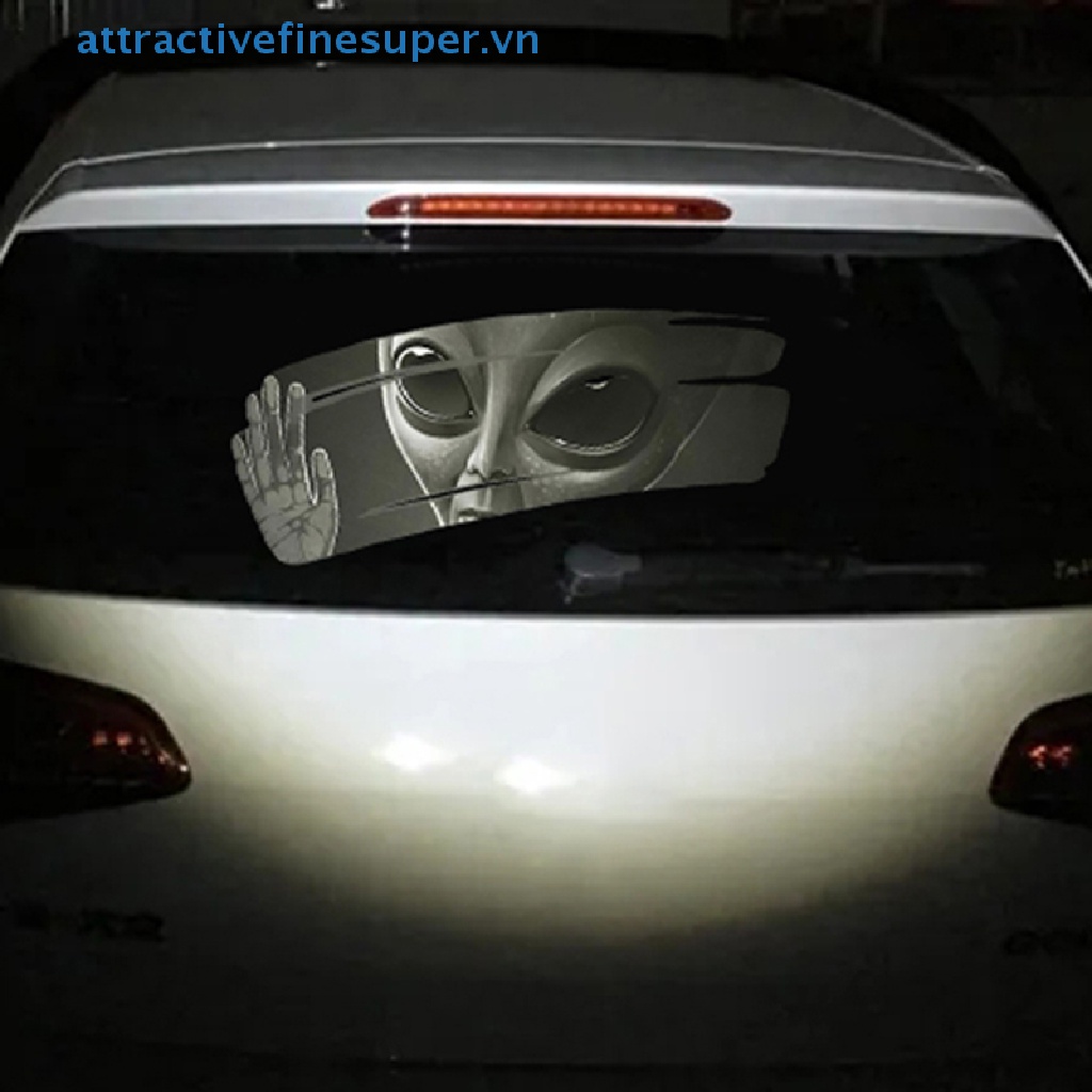 Sticker Người Ngoài Hành Tinh 3D 11.8 X 7.87 in