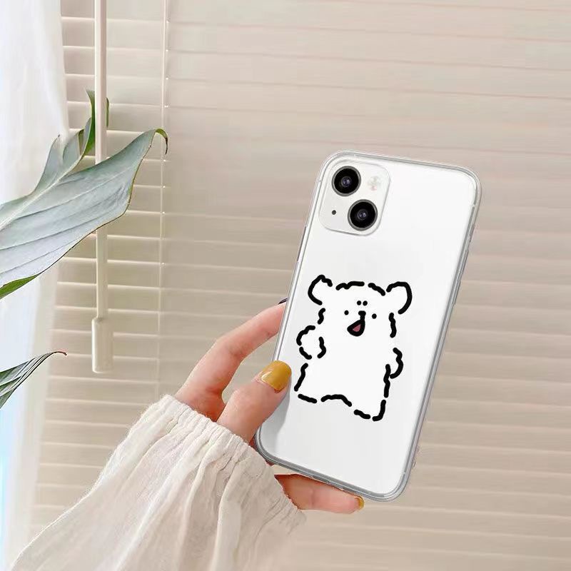 ✅Ốp Điện Thoại Họa Tiết Chú Cún Dễ Thương Cho iPhone14promax XR Maltese 11 Apple 7Plus PDF1