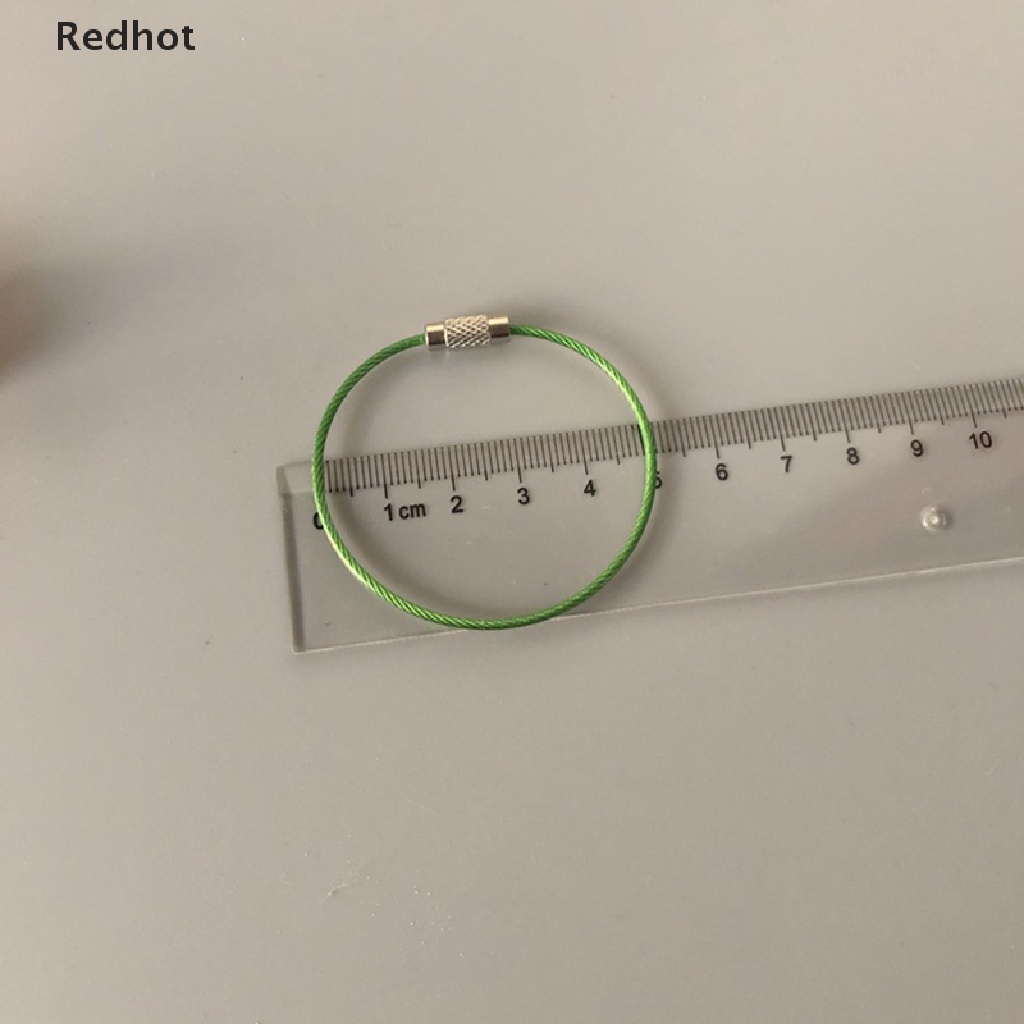 Bộ 10 Dây Móc Chìa Khóa Bằng Thép Không Gỉ Tiện Dụng