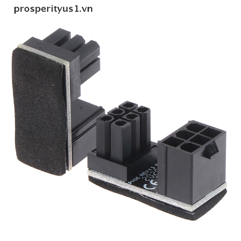 Bảng Mạch Chuyển Đổi Nguồn Điện ATX GPU VGA PCIe 6Pin U Sang 180 Độ prosperityus1