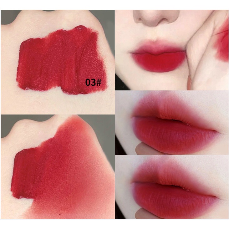 Son Môi Chất Nhung Dưỡng Ẩm Màu Trắng Tạo Hiệu Ứng Sương Khói