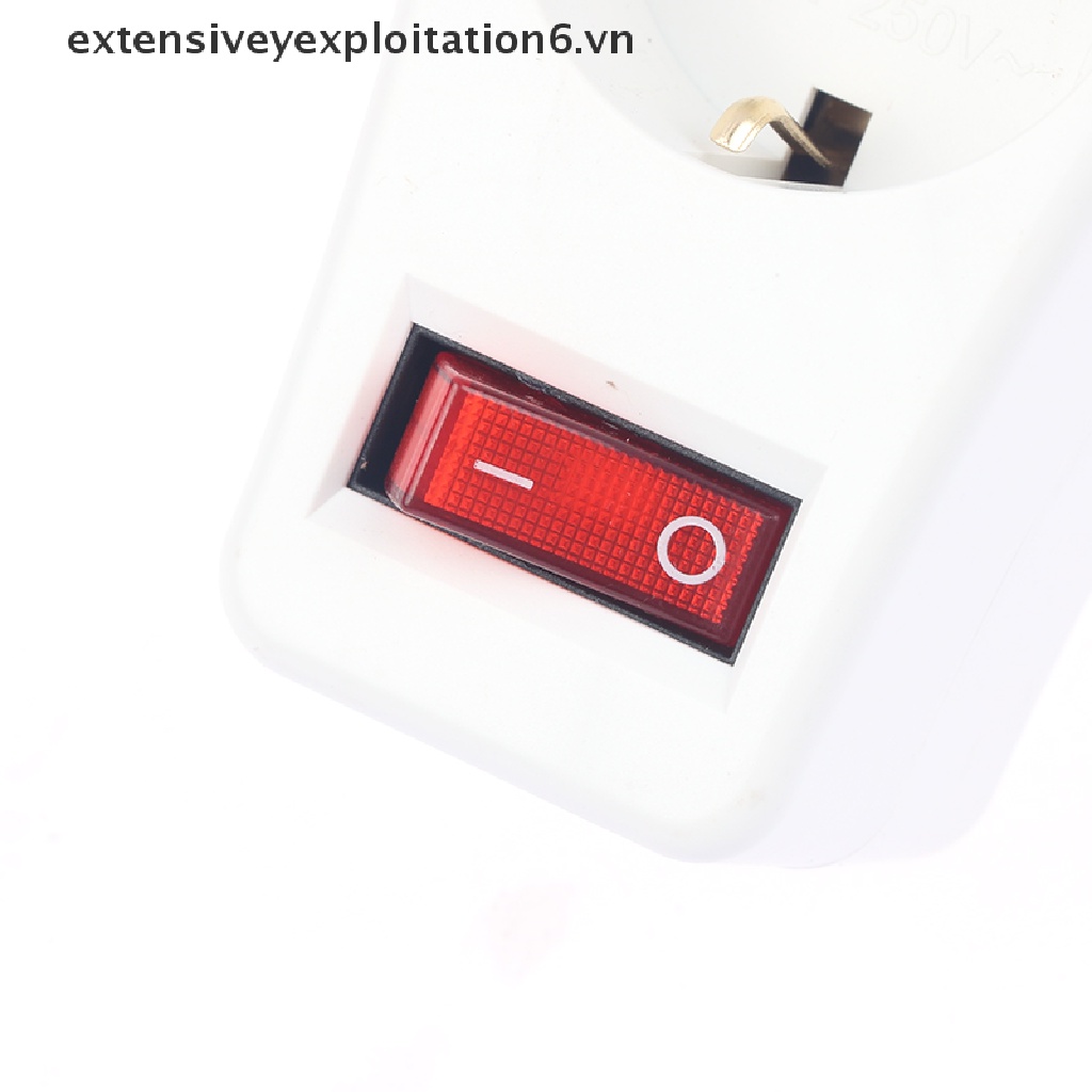 1 Phích Cắm Mở Rộng Chuyển Đổi EU 16A 250V Chất Lượng Cao