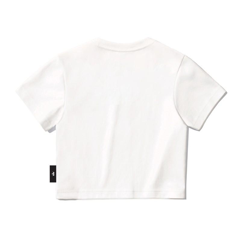 Áo thun baby tee trắng in hình giá rẻ DEMI nhiều size tay ngắn form vừa | DE-T48