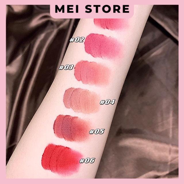 Son Kem Sữa Lì CAPPUVINI Poi Milk Lip Glaze Phiên Bản Tím CP121