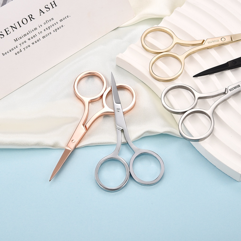 Mini thép không gỉ may kéo gia đình may thêu chỉ kéo cắt tay thợ may kéo