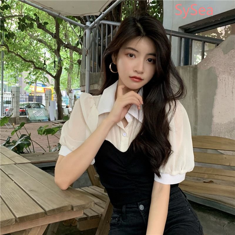 Áo Sơ Mi Voan Thời Trang Mùa Hè Pháp Dành Cho Nữ