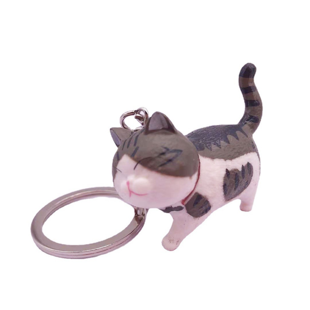 Cute cat Keychains Cute Keychain Car Key Chains Kawaii Anime Toys Kids Christmas Gift