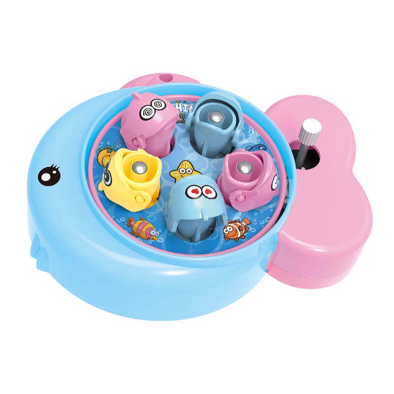 WO·WO Đồ chơi trẻ em Câu Cá mini Lên Dây Cót Vui Nhộn Cho Bé