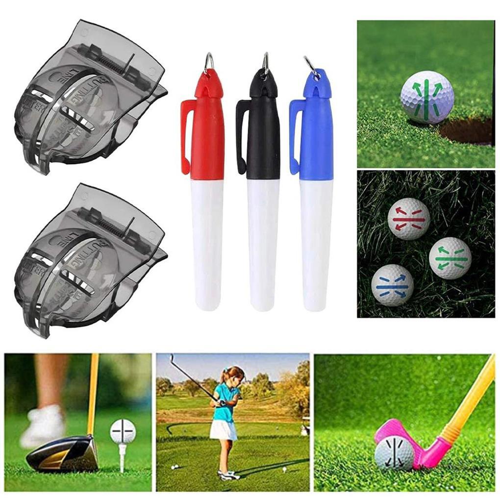 Bút Đánh Dấu Đường Bóng Golf Trong Suốt DIY Chuyên Nghiệp