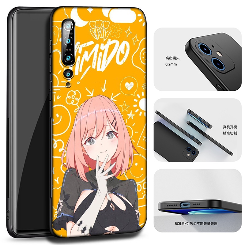 Ôp Điện Thoại Silicon Dẻo Họa Tiết Hoạt Hình bocchi Cho realme 2 a5 3 5 6 6i 7 7i pro realme6i lnz224 Ốp