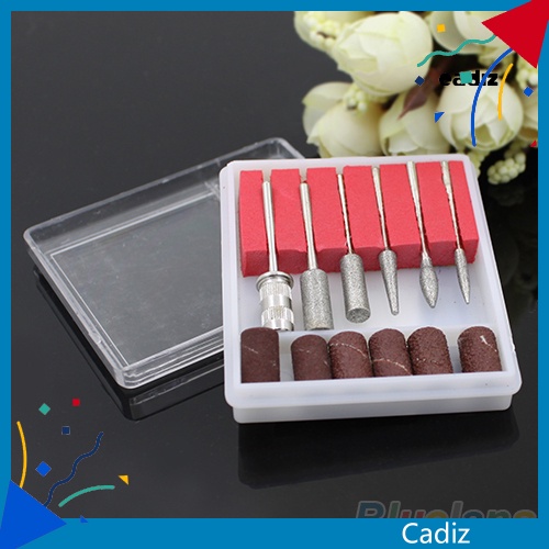 Bộ 12 Đầu Mài Móng Tay Chuyên Dụng Cho Salon Làm Đẹp