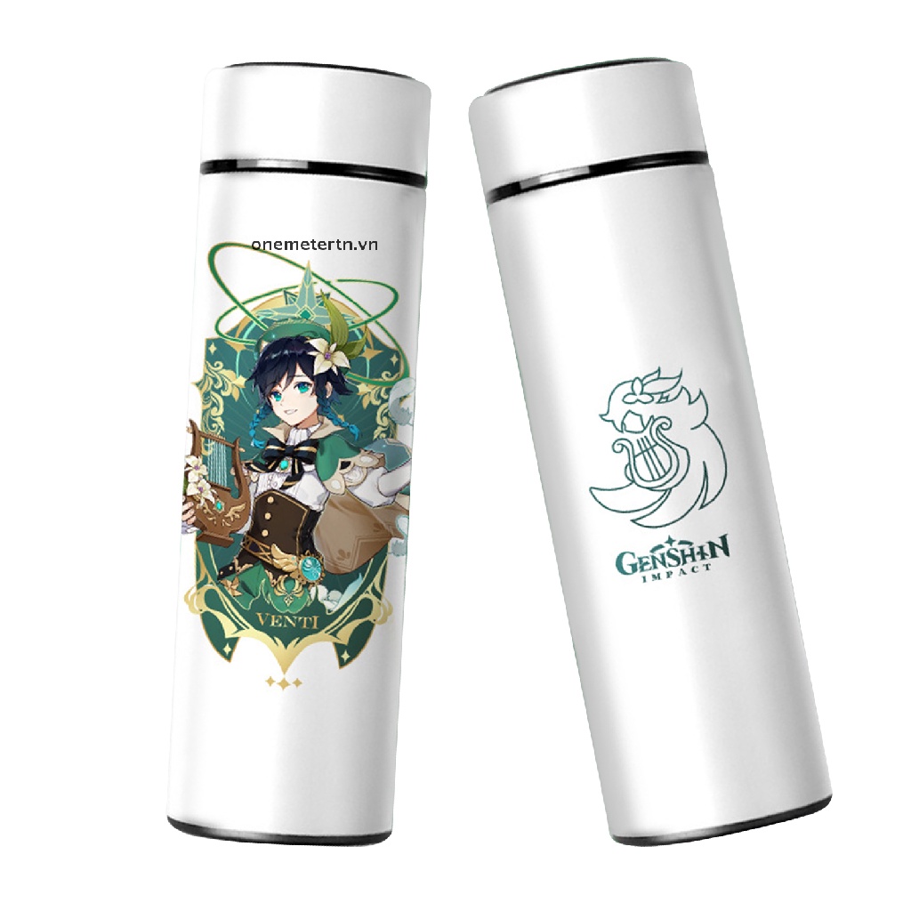 Bình Giữ Nhiệt 500ml Có Màn Hình Hiển Thị Kỹ Thuật Số onemetertn Genshin VN