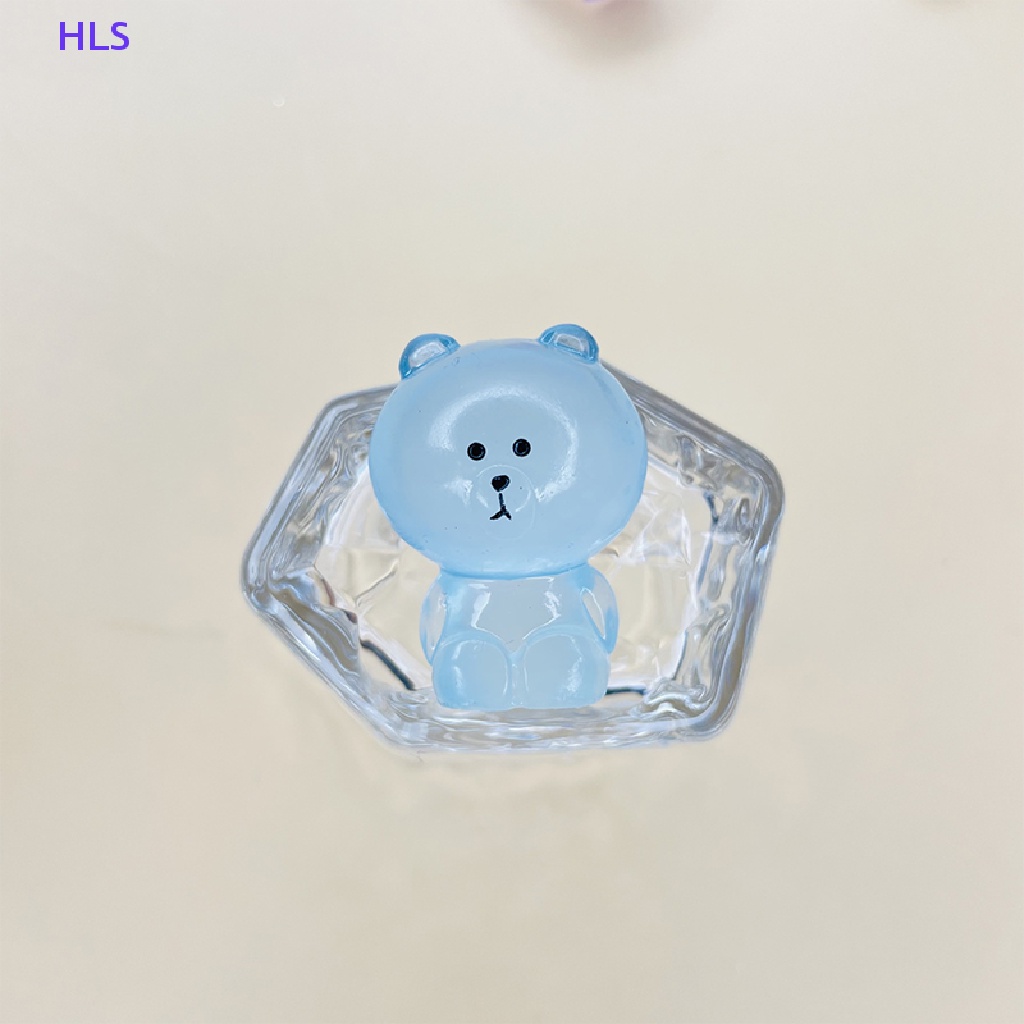 [HLS] Tượng Gấu Hoạt Hình Phát Sáng Trang Trí Phong Cảnh DIY