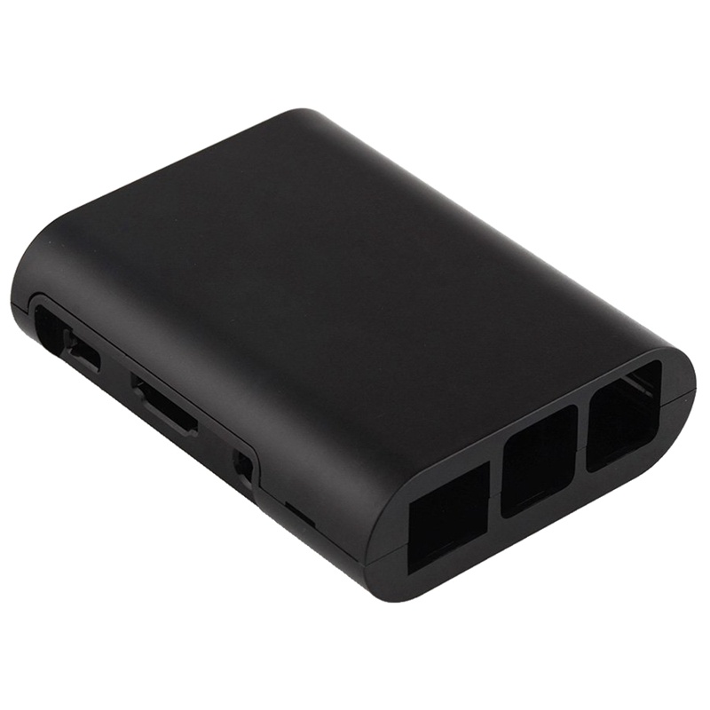 Ốp lưng cho 3 Model B, Pi 2 Model B & Pi B + 4 Black touchtouch.vn