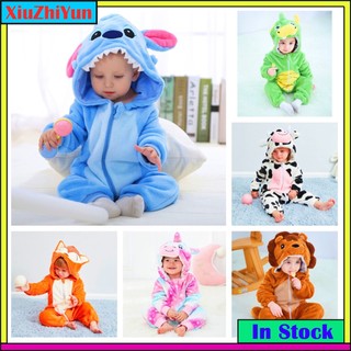 Bộ đồ ngủ liền thân hóa trang hoạt hình động vật kigurumi stitch / heo / cáo / kỳ lân dành