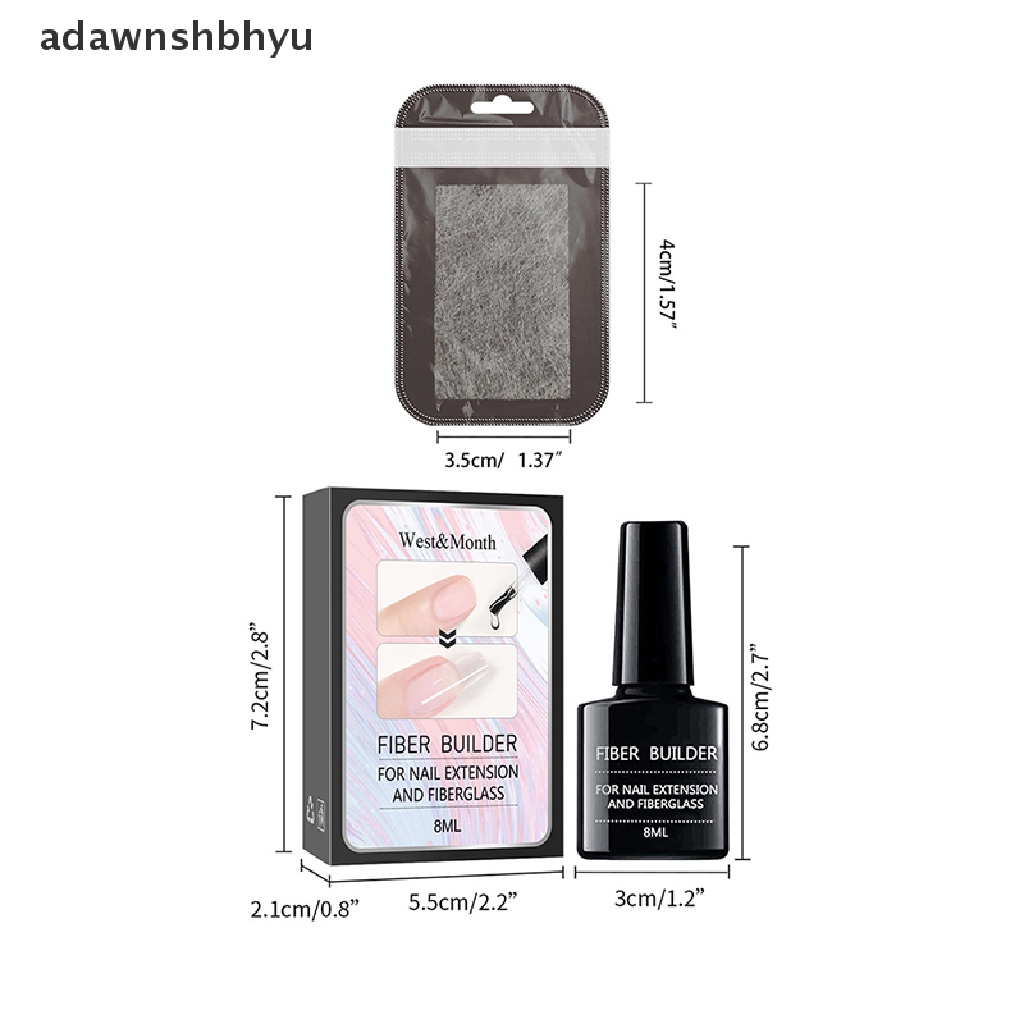 Gel Nối Dài Móng UV Nhanh Chóng Dung Tích 8ml adawnshbhyu