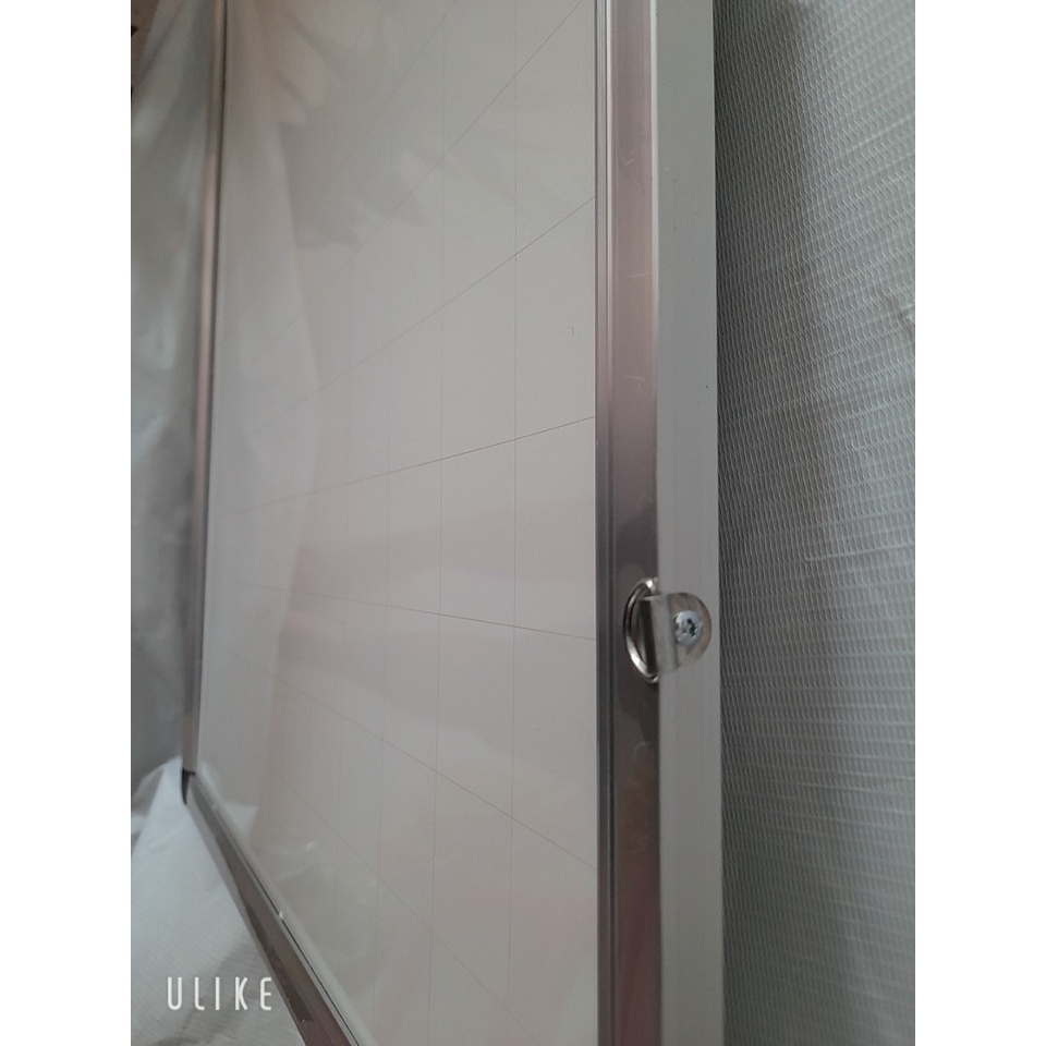 Bảng Trắng Mica 2 Mặt 80x120cm Viết Bút Lông Viền Nhôm - bảng treo tường- bảng viết bút lông