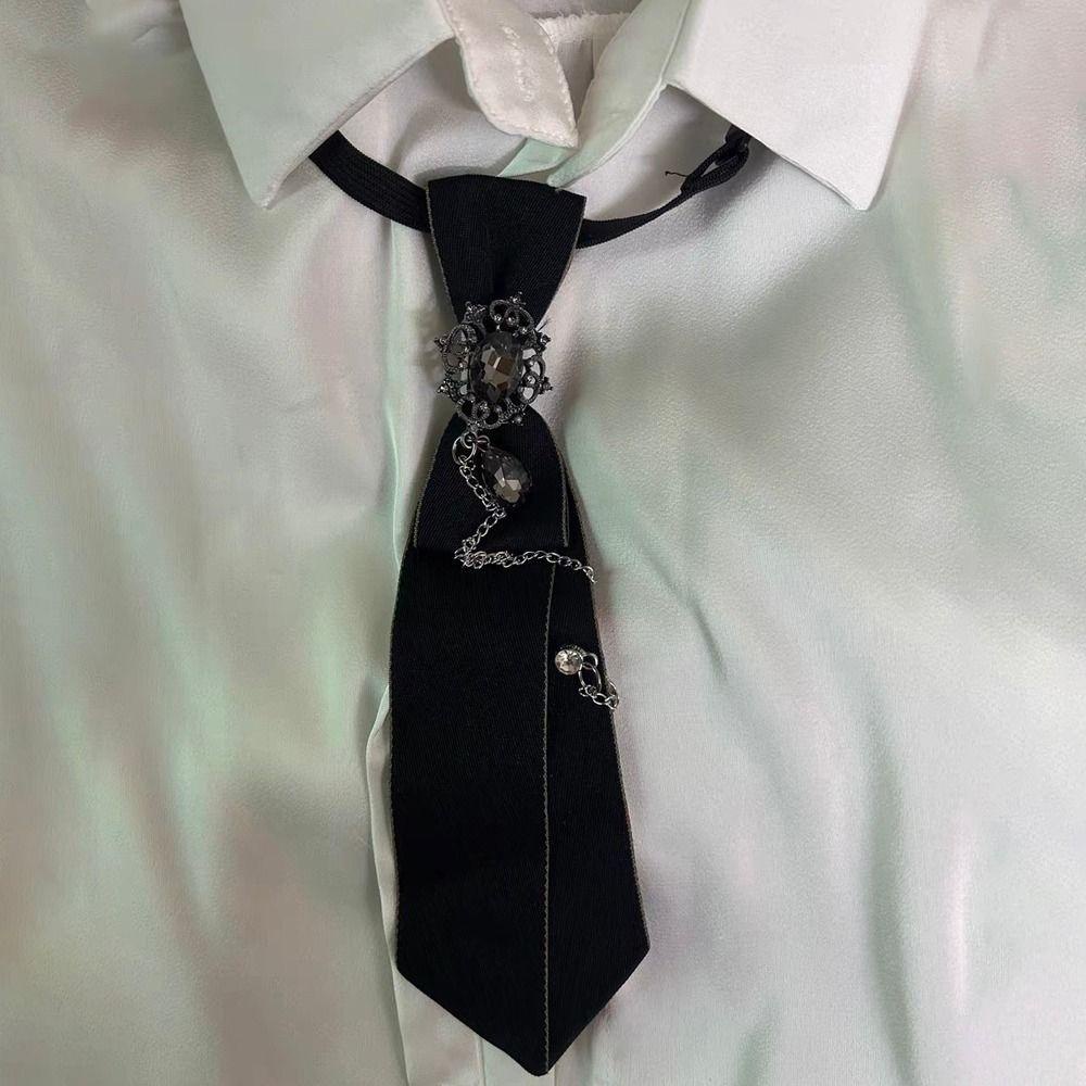 Cà Vạt Nơ Đeo Cổ Họa Tiết Hoa Cá Tính Phong Cách Punk Cho Nữ|Lưới Trang Trí Hình Đôi Cánh Độc Đáo|Cà Vạt Đồng Phục Họa Tiết Kẻ Ô Xinh Xắn Cho Bé