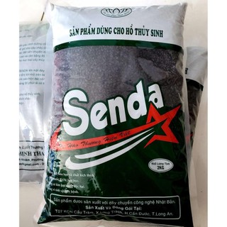 Phân nền thủy sinh Senda công nghệ Nhật, phân nền thủy sinh cá tép cảnh, phụ kiện thủy sinh giá tốt - gói 2kg