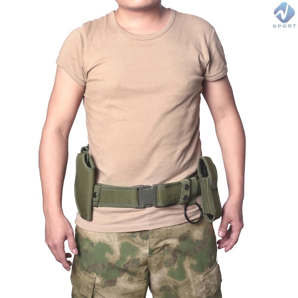 Thắt Lưng Mô Phỏng Quân Đội Cảnh Sát Bảo Mật Ngoài Trời Kèm Túi Đựng
