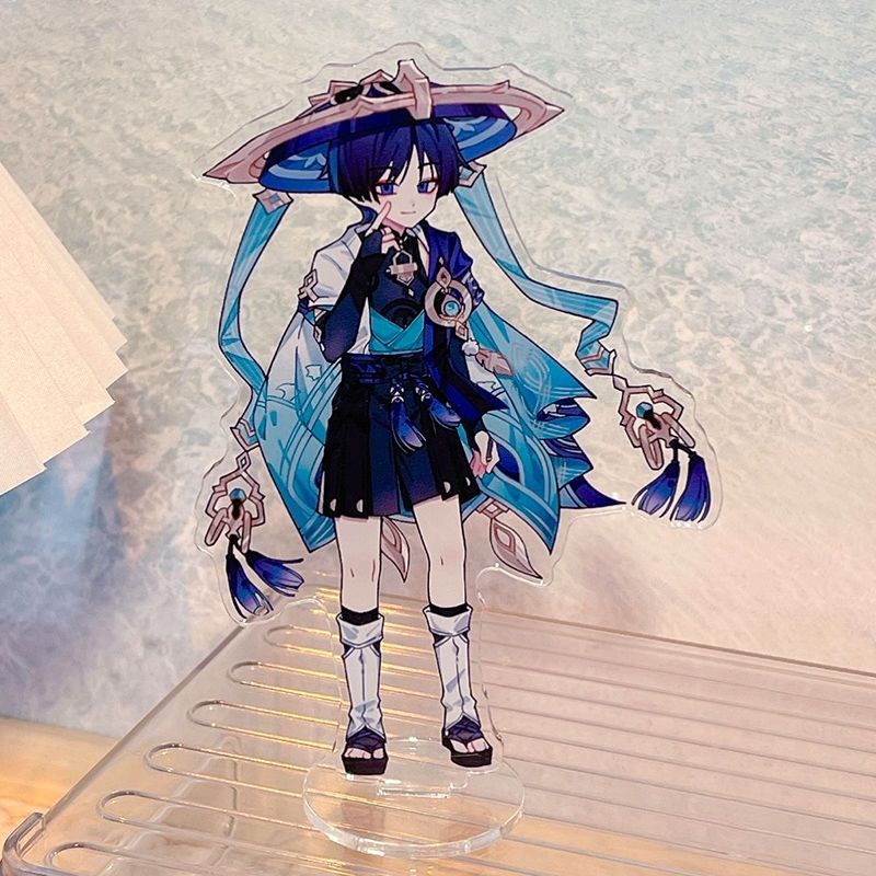 Genshin Impact Scaramouche Acrylic Stand Wonderer Xung quanh đất nước sụp đổ Trang trí Quà tặng HJ27