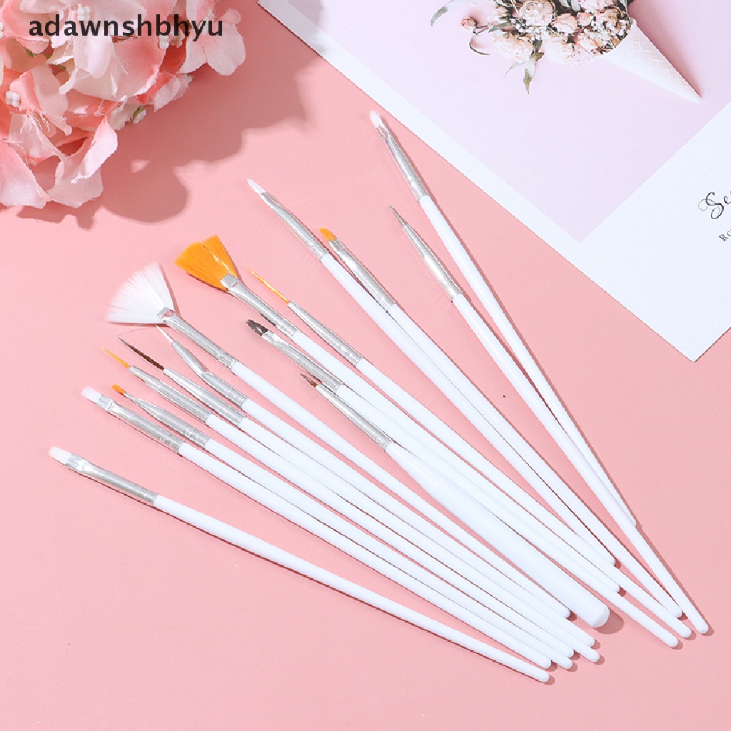 Set 15 Cọ Vẽ Trang Trí Móng Tay Chuyên Dụng Cho Salon DIY  Vn