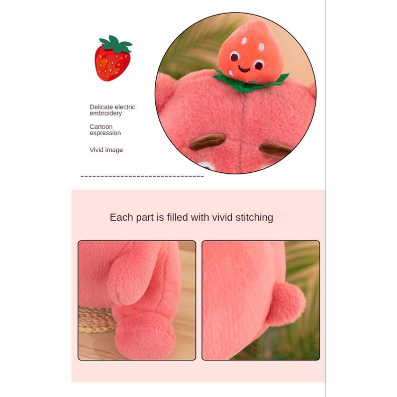 Gấu Nhồi Bông Dáng Dài Thiết Kế Kiểu Hoạt Hình Dễ Thương