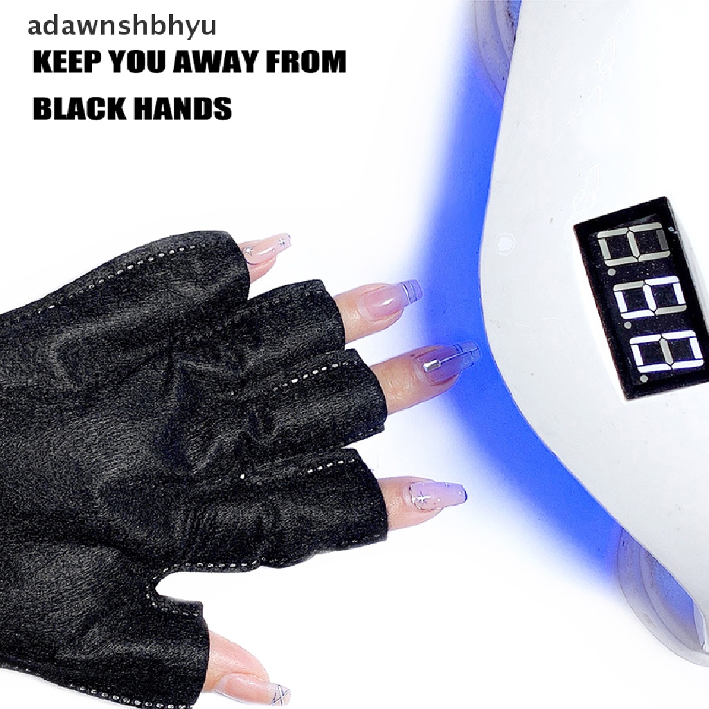 Set 2 Găng Tay Chống Tia UV Bảo Vệ Móng Tiện Dụng
