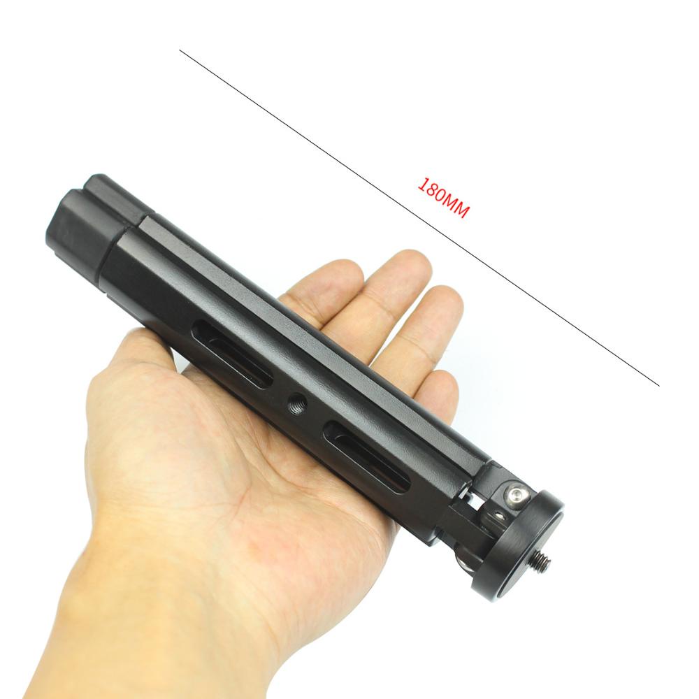 Giá Đỡ Ba Chân Mini Bằng Hợp Kim Nhôm Kèm Ốc Vít 1 / 4 '' inch Chuyên Dụng Dành Cho Camera DSLR