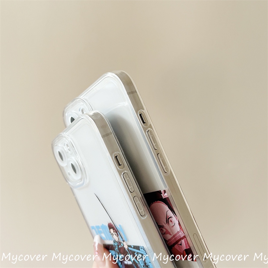 Ốp Điện Thoại Silicon Mềm Trong Suốt Chống Sốc Họa Tiết Hoạt Hình Cho Iphone 11 12 13 14 Pro Max X Xr Xs 8 7 6 Plus SE 2020