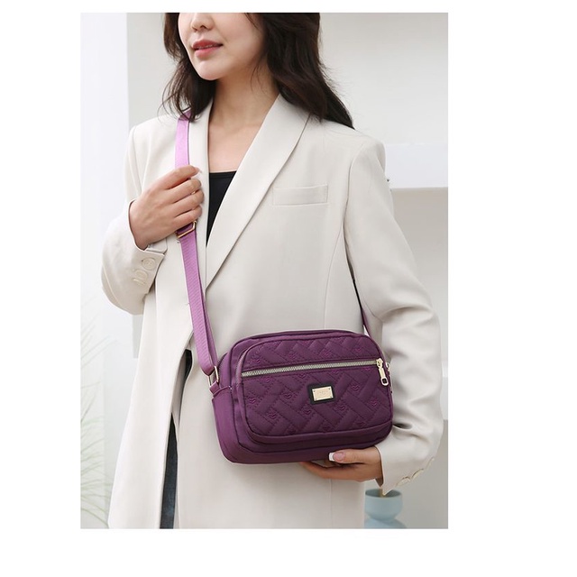 Túi Xách Vải Oxford Nhiều Ngăn Chống Thấm Nước Thời Trang Công Sở Cho Nữ