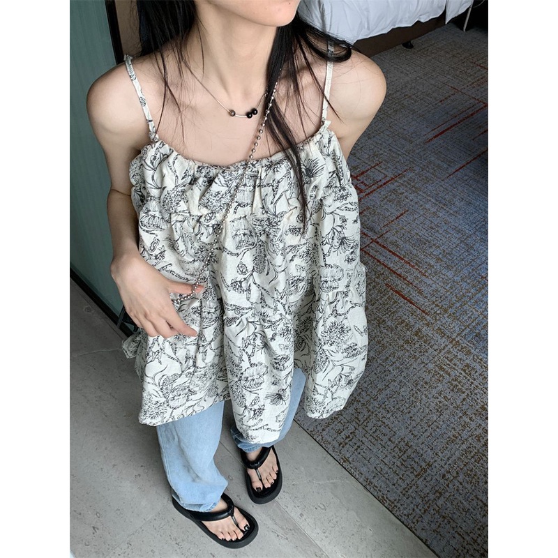 Đầm Hoa Dáng Rộng Thiết Kế Mới Thời Trang Mùa Hè Dành Cho Nữ