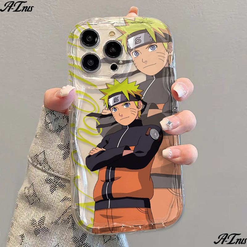 ✅Ốp Điện Thoại Mềm Chống Sốc Họa Tiết Naruto Màu Trong Suốt Cho iPhone14 13promax 12 11 7 8p xs 13promax