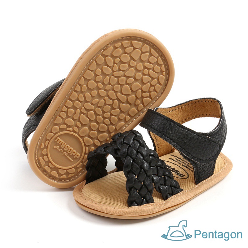 Xăng đan Đế Bằng Thời Trang Mùa Hè Cho Bé Gái 0-18 Tháng Tuổi