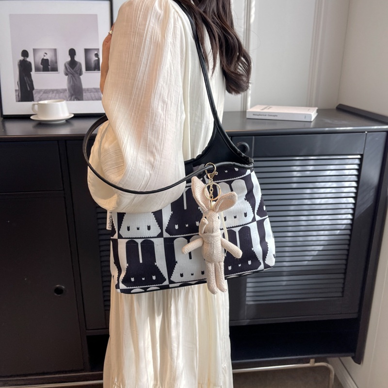 Túi Xách Vải Canvas Thiết Kế Cỡ Lớn Thời Trang Xuân Hè Cao Cấp Cho Nữ