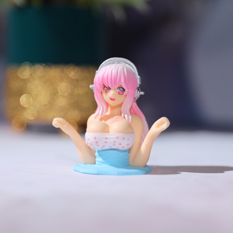 Mô hình nhân vật anime Soniko Kanako gợi cảm trang trí xe ô tô