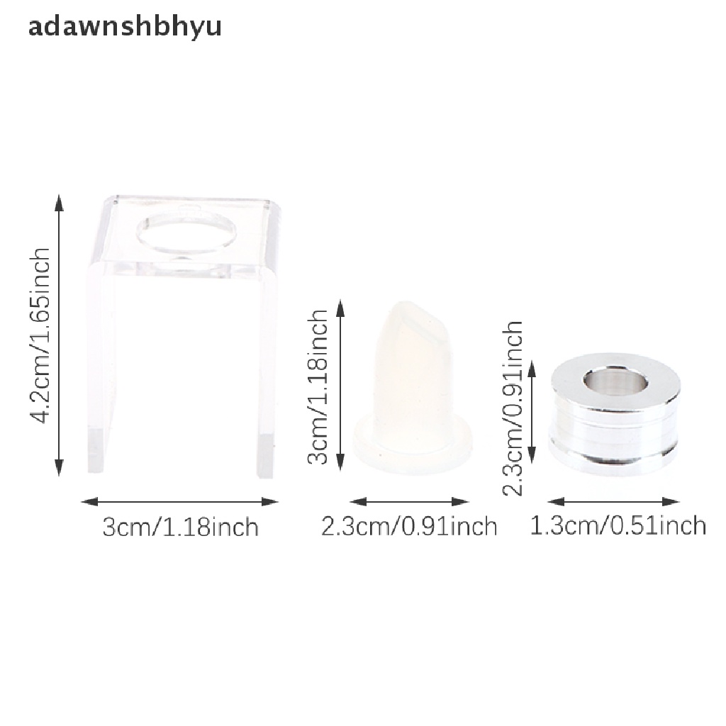 Set 3 Khuôn Làm Môi DIY Bằng Silicon Tiện Dụng