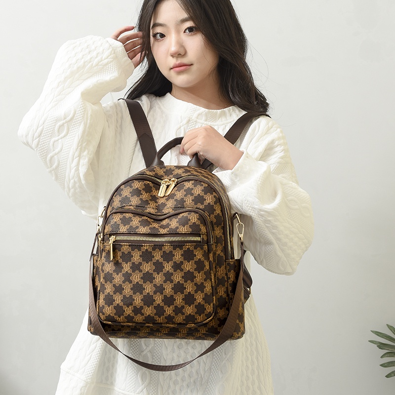 Ba Lô Du Lịch In Họa Tiết Cổ Điển Hợp Thời Trang Cho Nữ