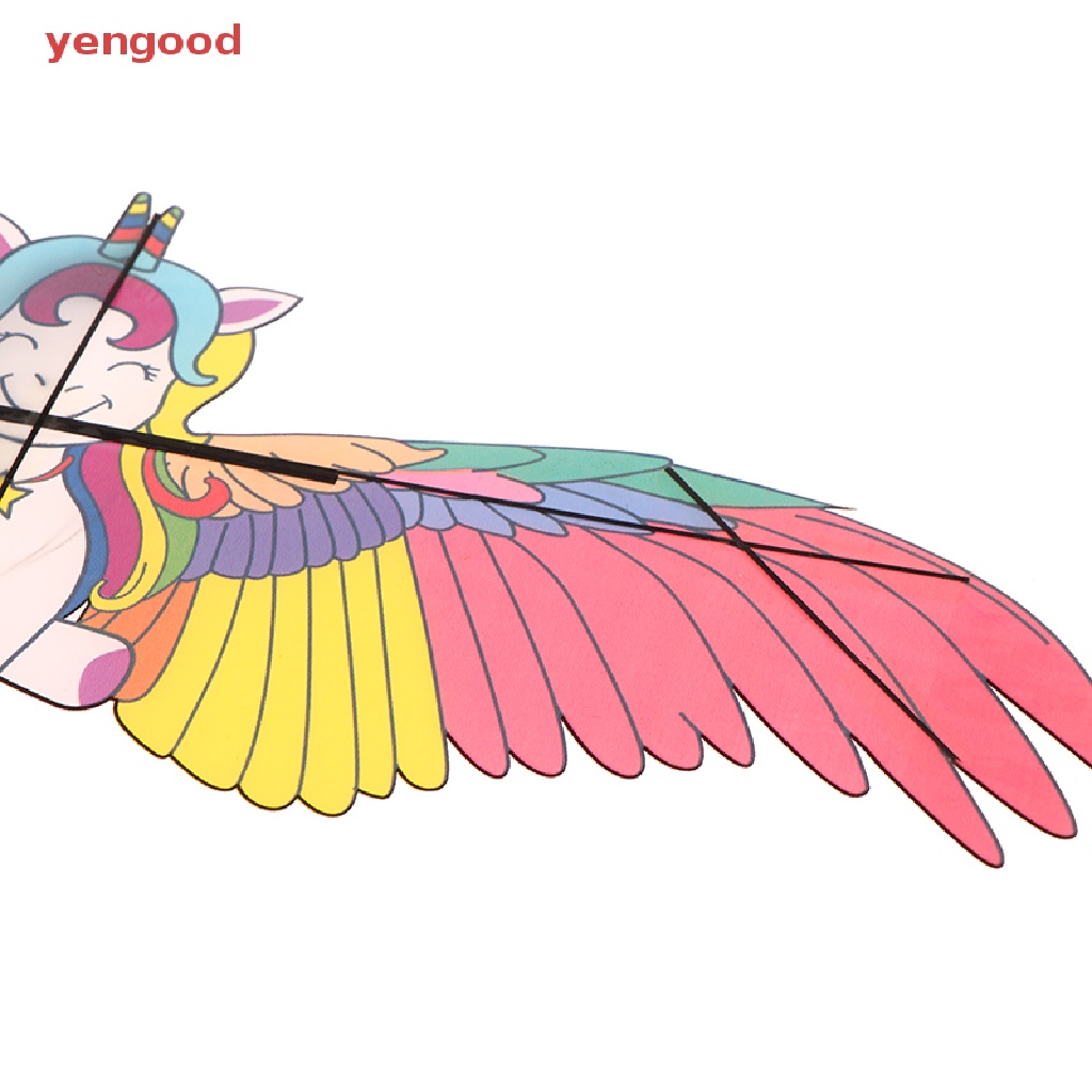 Diều Đồ Chơi Mini Bằng Nhựa Họa Tiết Hoạt Hình + Phanh Tay 40cm Cho Bé