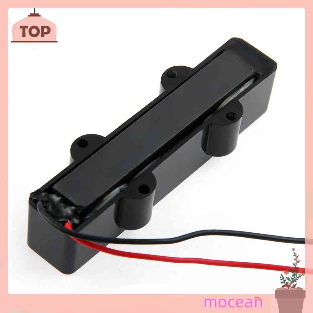 Bộ 2 Bộ Pickup 4 Dây MàU Đen Thay Thế Cho ĐàN Jazz Bass