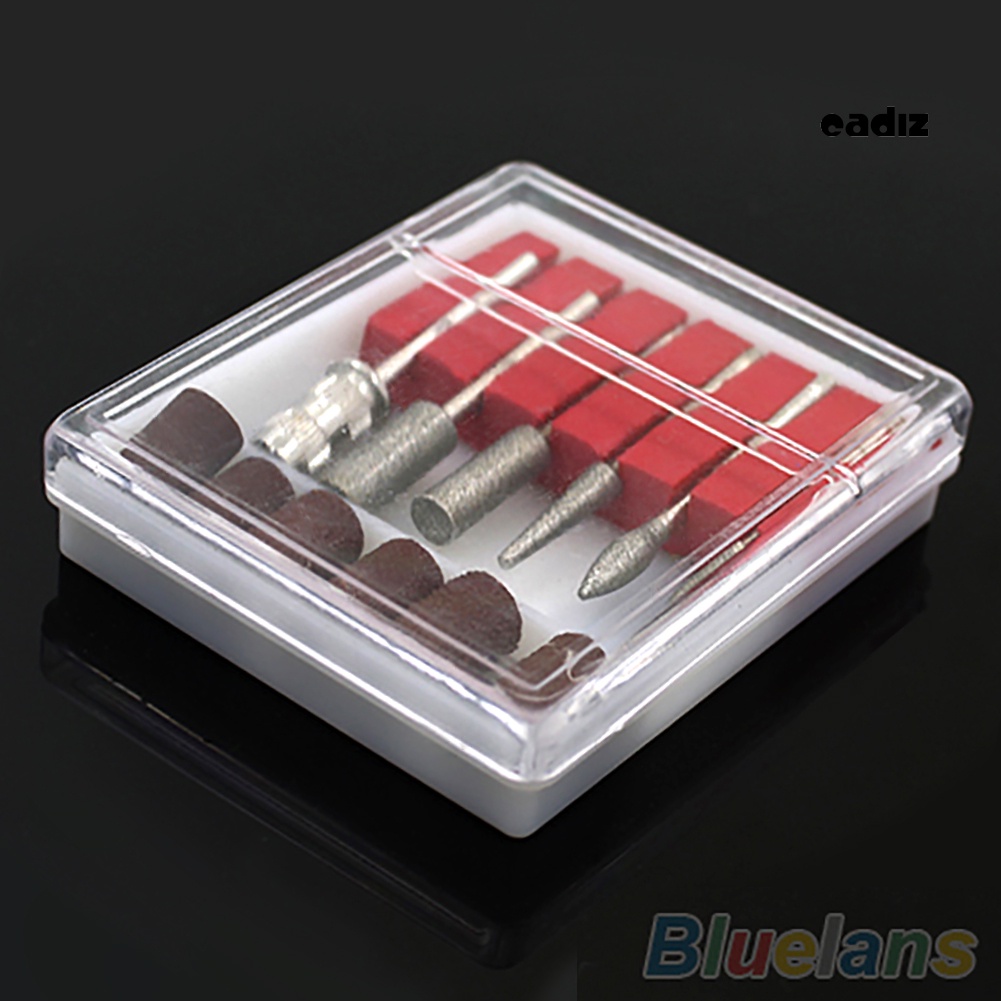 Bộ 12 Đầu Mài Móng Tay Chuyên Dụng Cho Salon Làm Đẹp