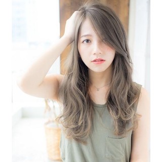 Thuốc nhuộm tóc màu vàng sáng khói không hại tóc