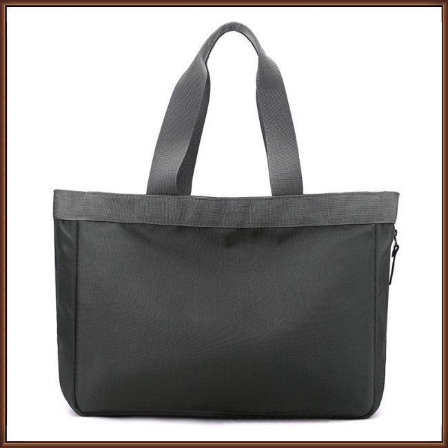 Túi Xách Nylon Sức Chứa Lớn Siêu Nhẹ Có Khóa Kéo Thời Trang Cho Nam