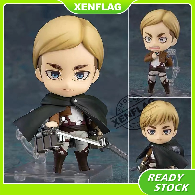 Nhân Vật Nendoroid Attack on Titan Chất Lượng Cao #Mô Hình Đồ Chơi Nhân Vật Erwin Smith 775 Bằng Pvc