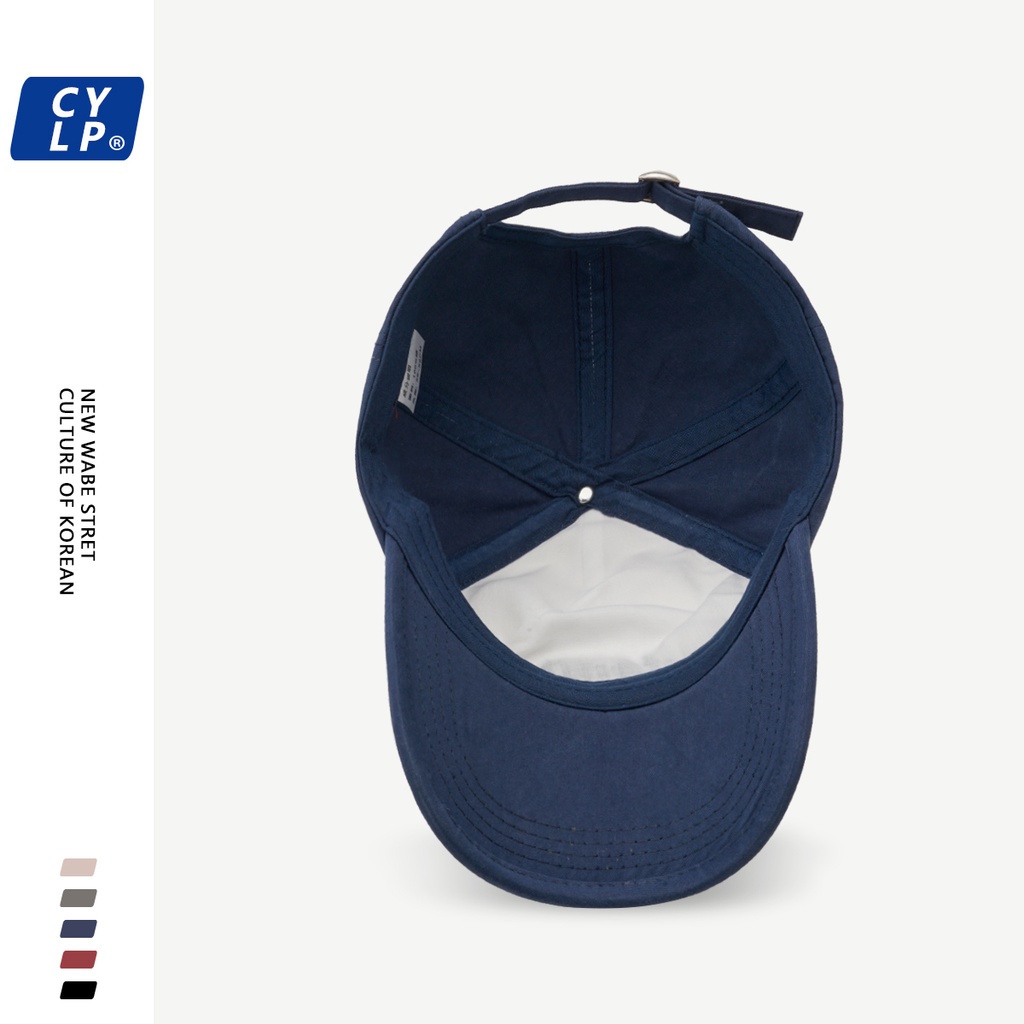 Mũ Lưỡi Trai Thêu Chữ Ba Chiều Thời Trang Đường Phố Hàn Quốc Dành Cho Nữ