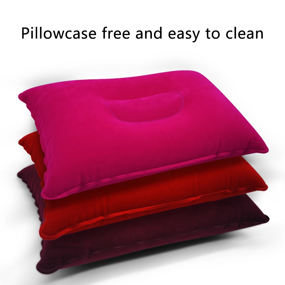 Gối Bơm Hơi Du Lịch & Cắm Trại Gấp Được