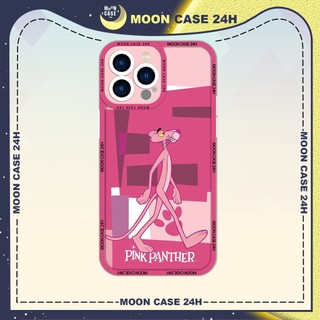 Ốp lưng iphone MOON CASE 24H The Pink Panther Báo Hồng ip 8/x/xs/xs max/11/12/13/14pro/plus/promax